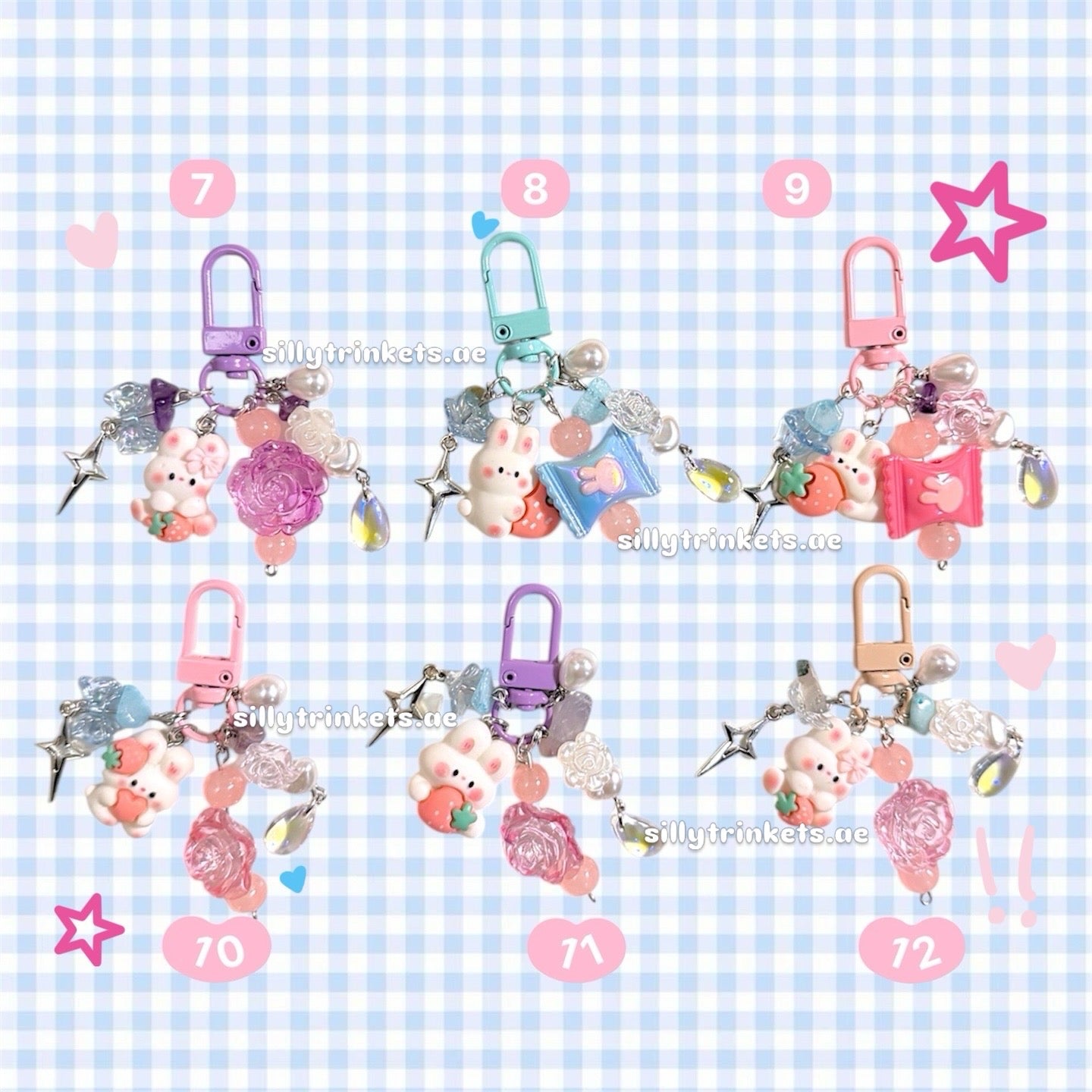 mini rabbit ice cream charm π¦π