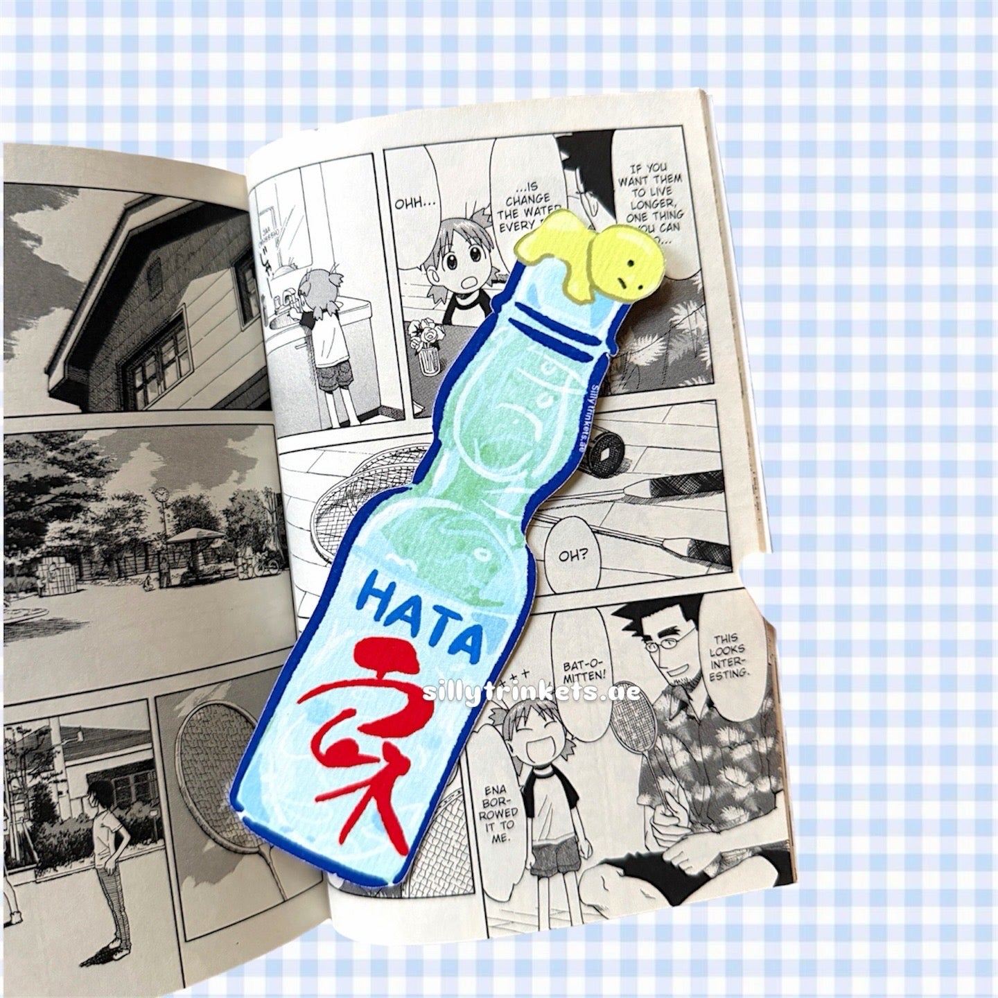Smiski ramune drink bookmark π