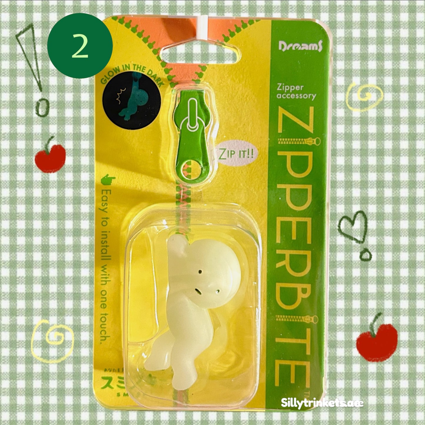 zipperbite smiski keychains!!(´∀`)♡