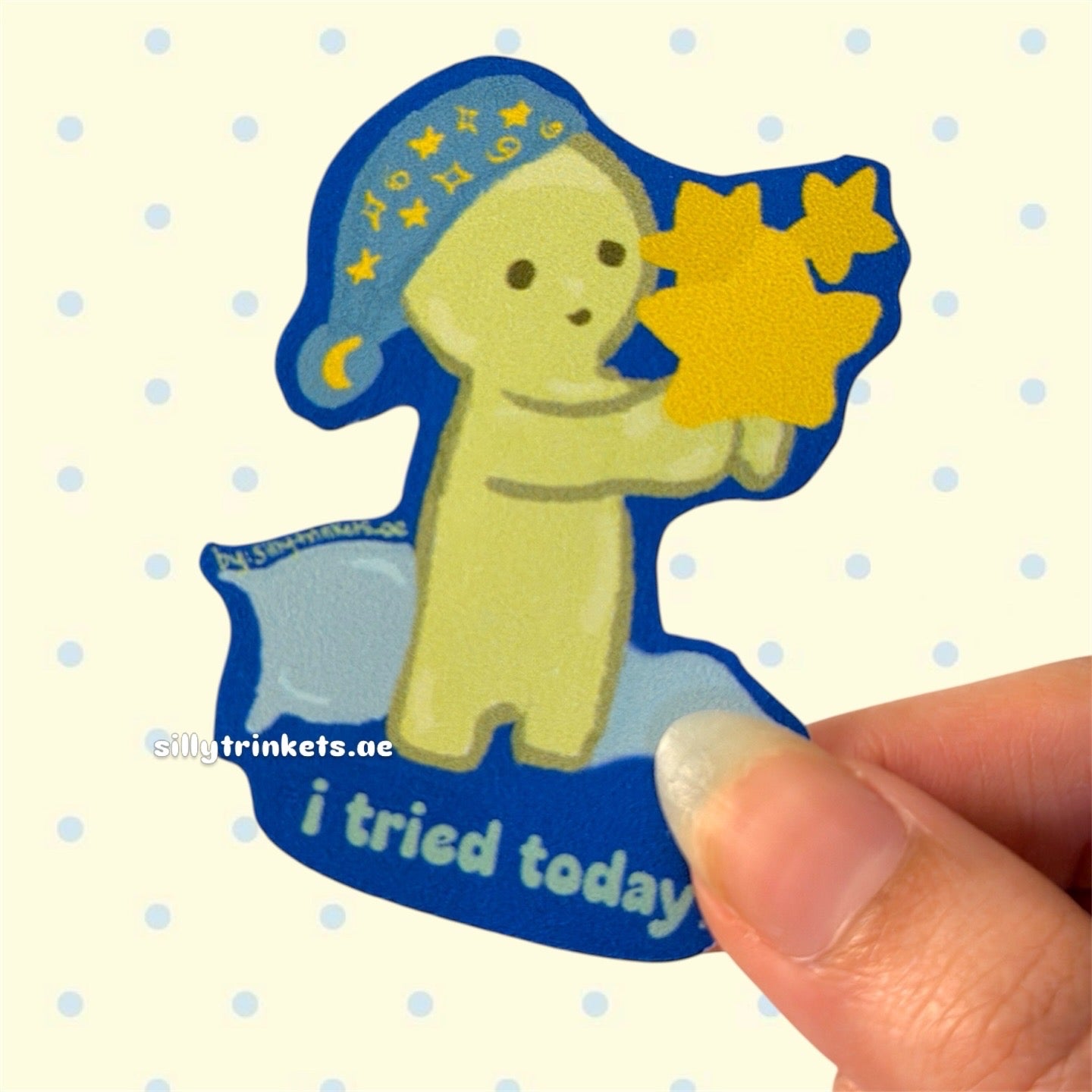 Smiski affirmation sticker ⭐️🫶🏻