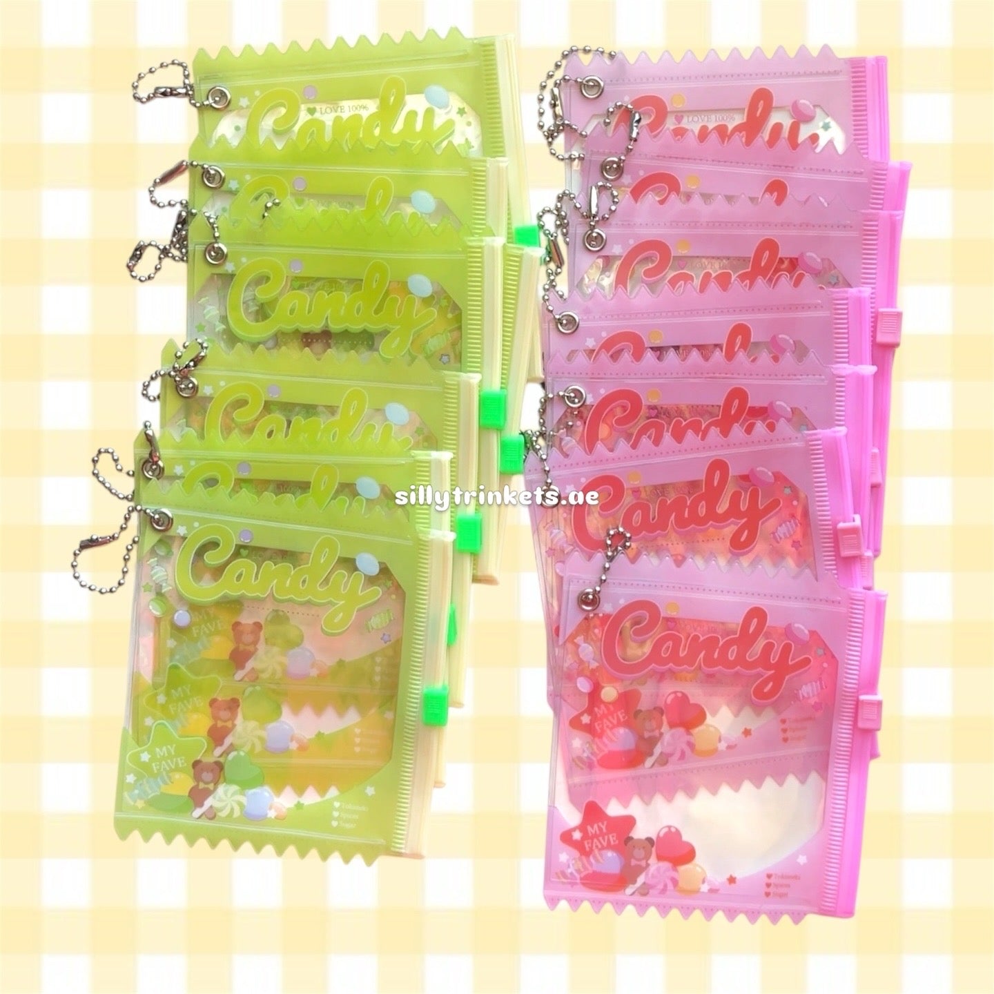 candy keychain bags 🌀🤍