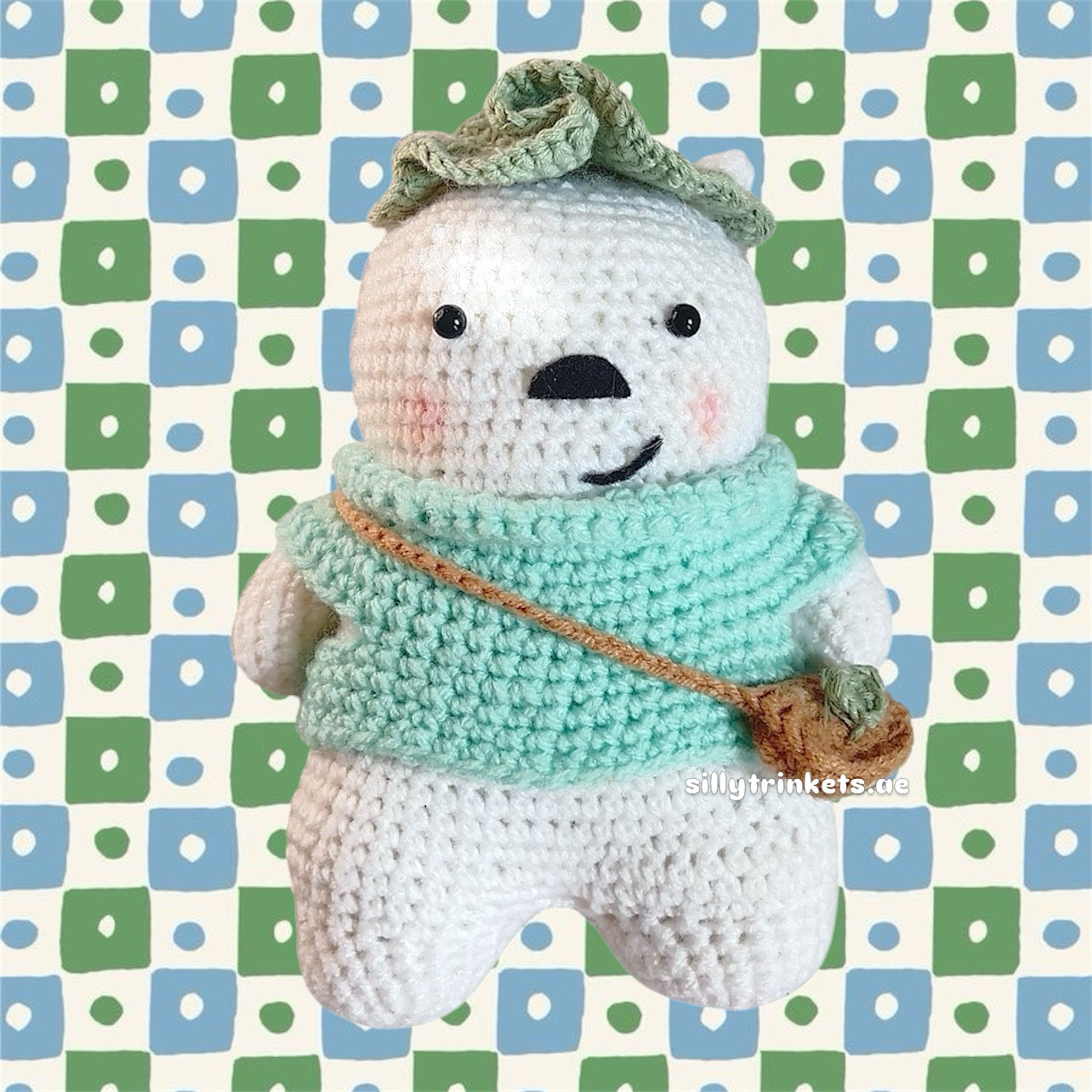 PreOrder Ice Bear Crocheted Plushie