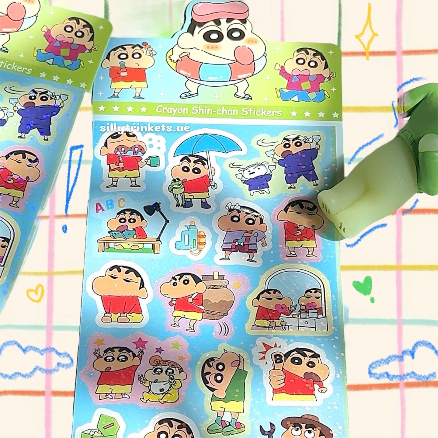 Shin Chan stickers