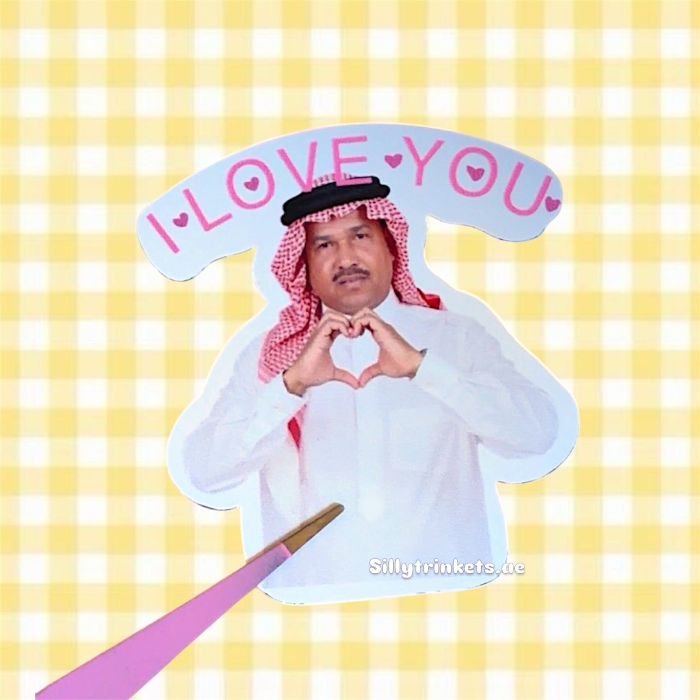 I love you Mohammed Abdu sticker