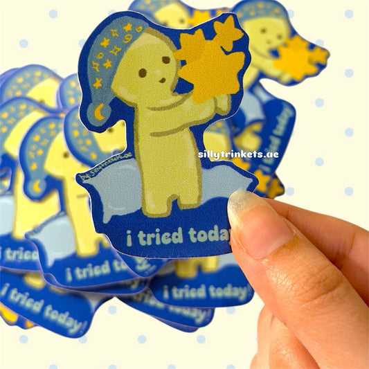 Smiski affirmation sticker ⭐️🫶🏻