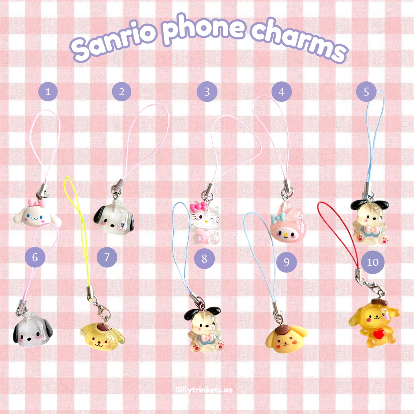 Sanrio phone charm⭐️🍡