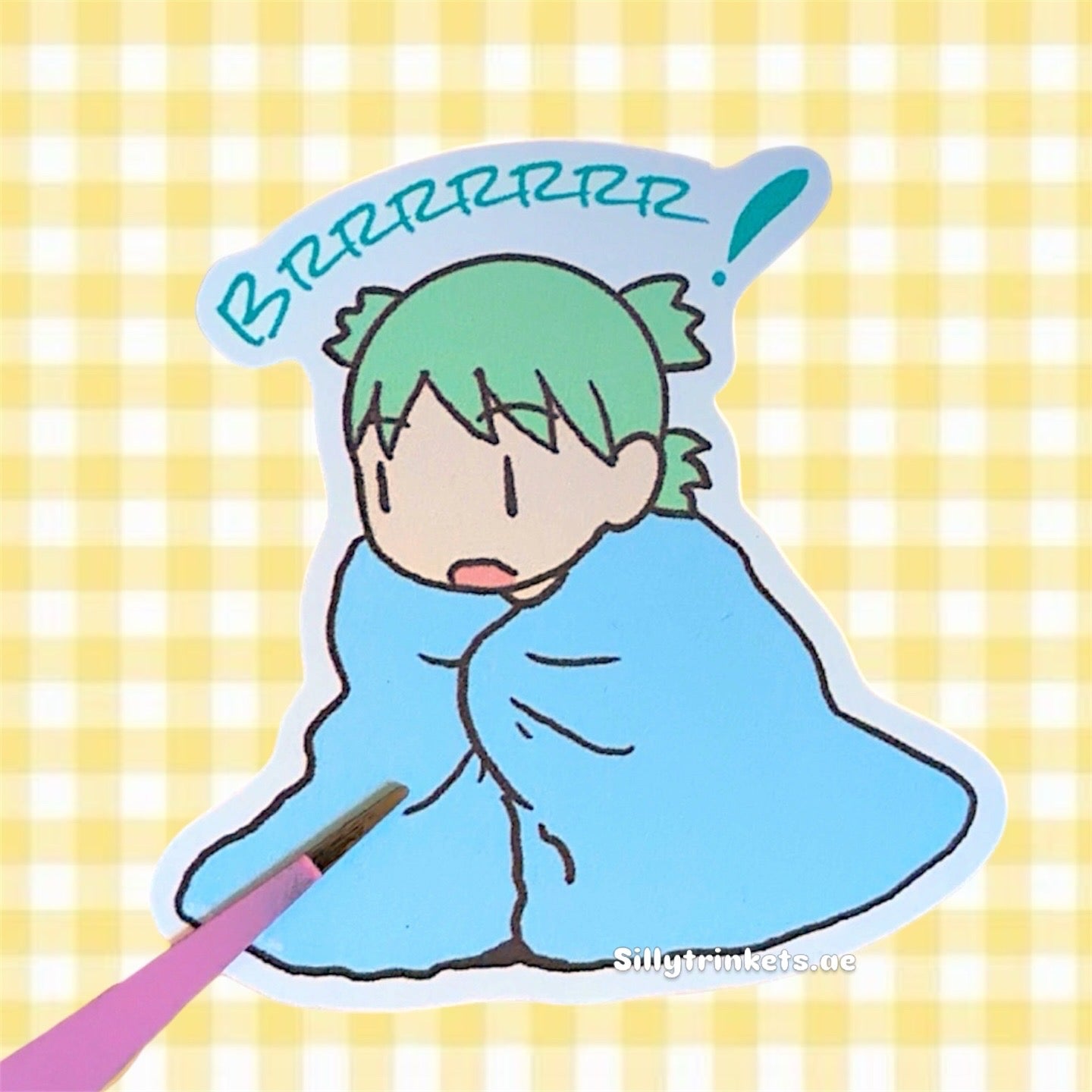 Cold yotsuba sticker 🥶