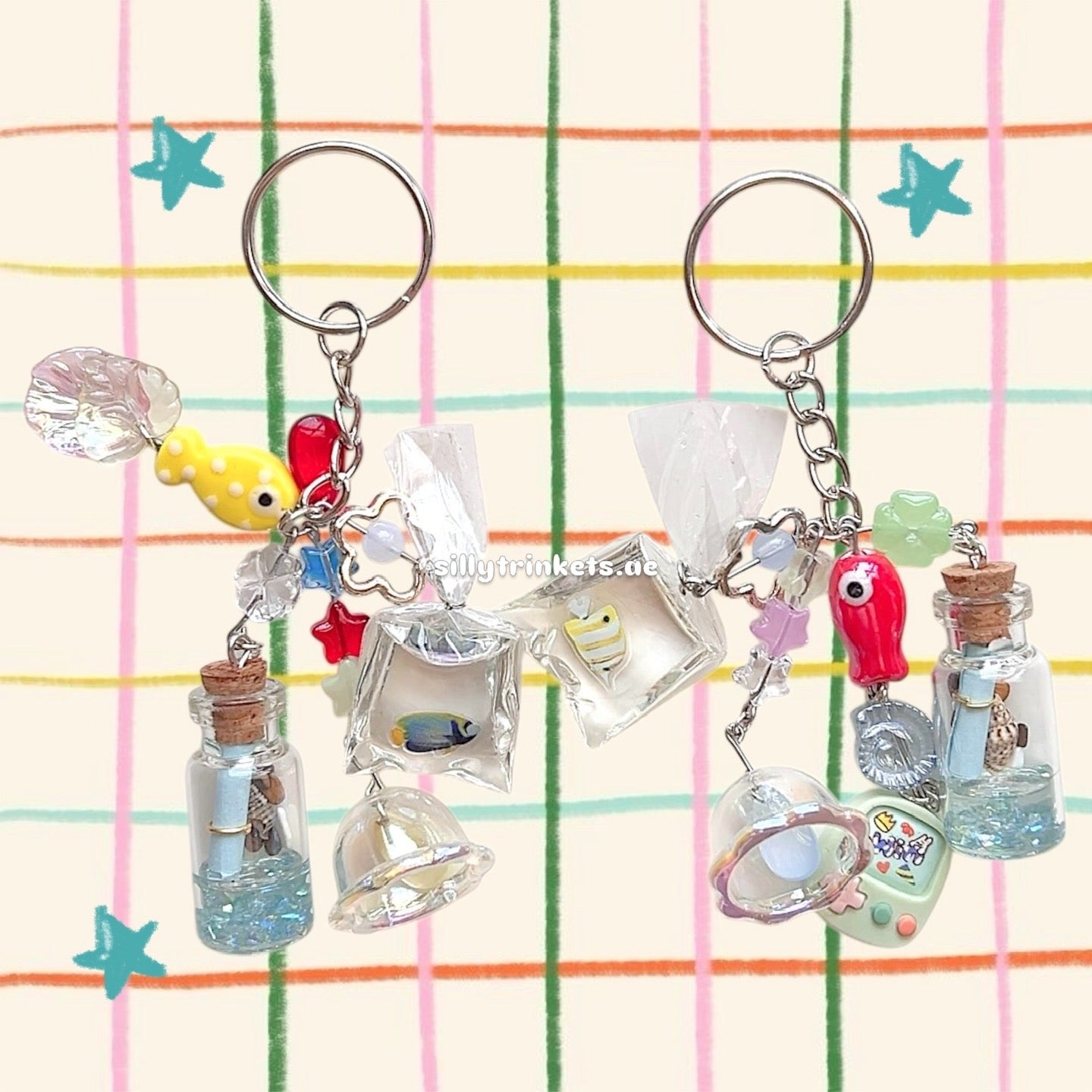 fish keychains! 𓆝 𓆟 𓆞