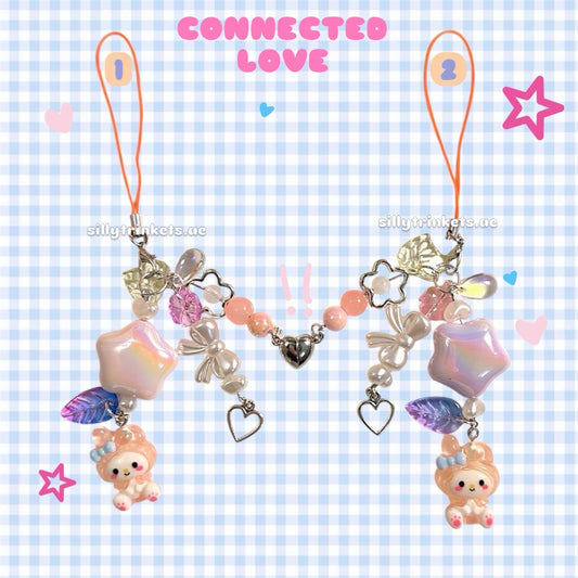 My melody magnetic heart keychain 🧲