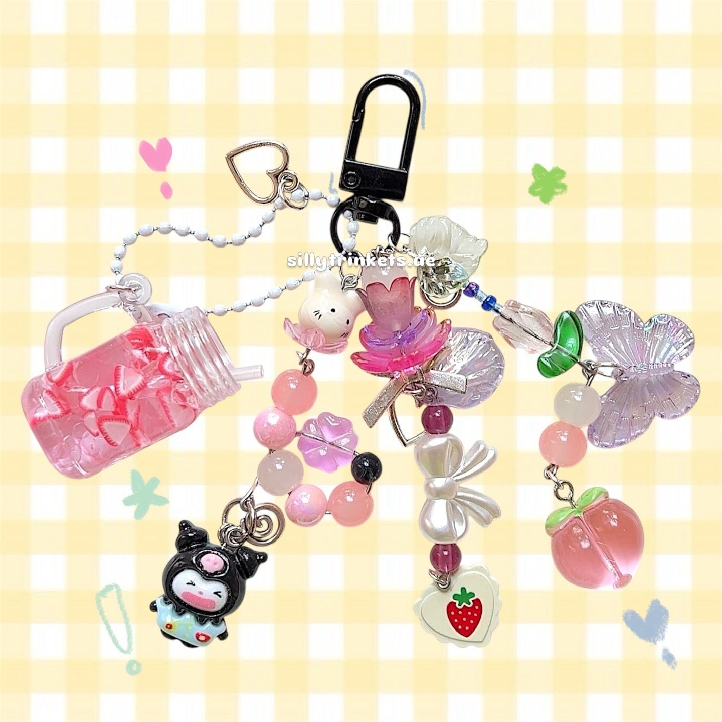 Sanrio keychains ٩(^ᗜ^ )و ´-