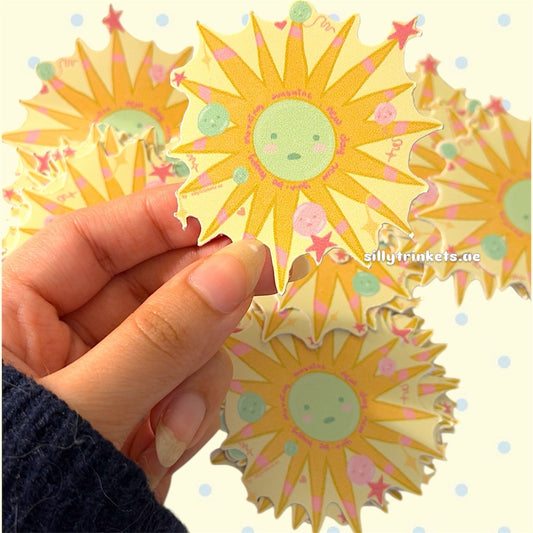 ₊˚⊹☆ Smiski Star Sticker  🌟