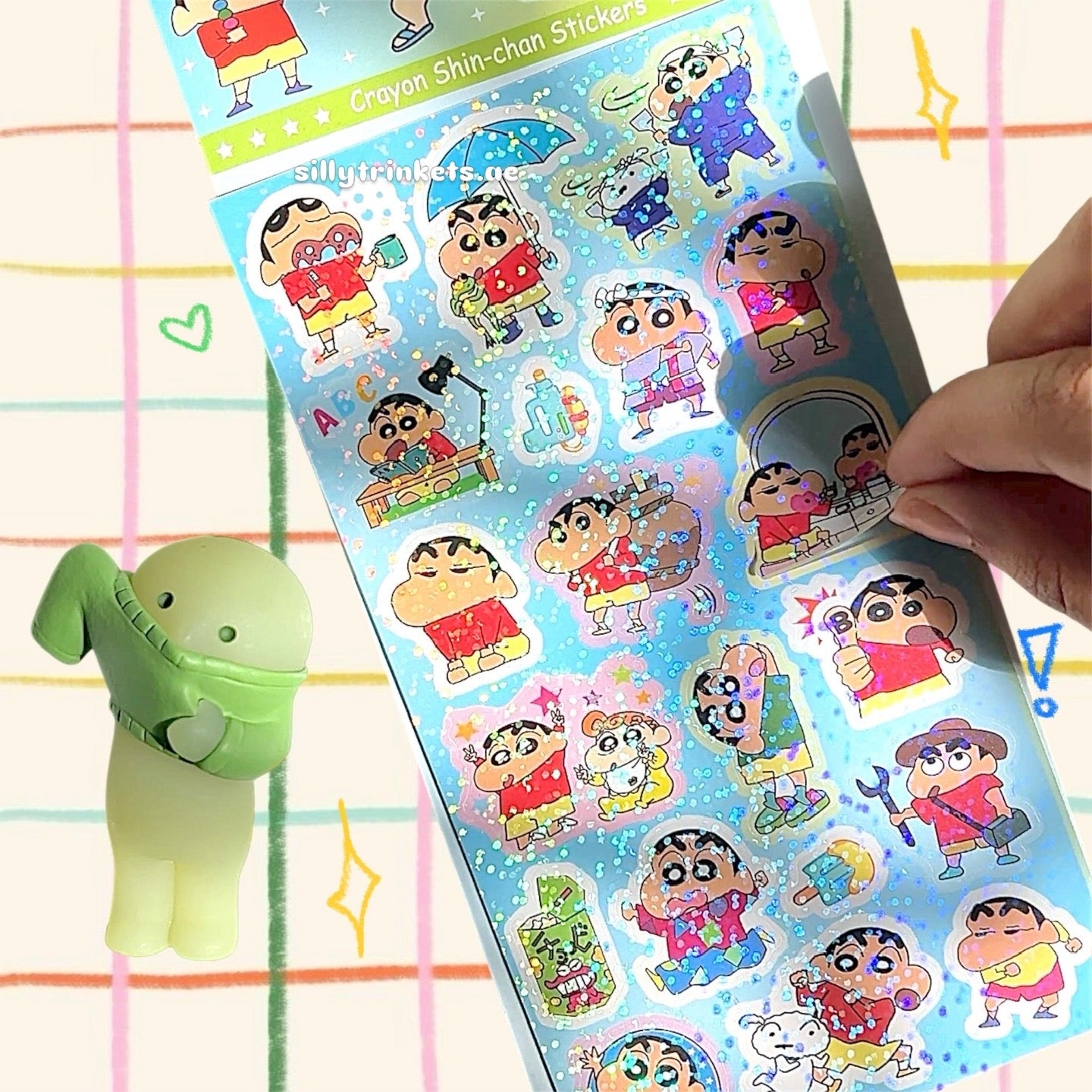 Shin Chan stickers