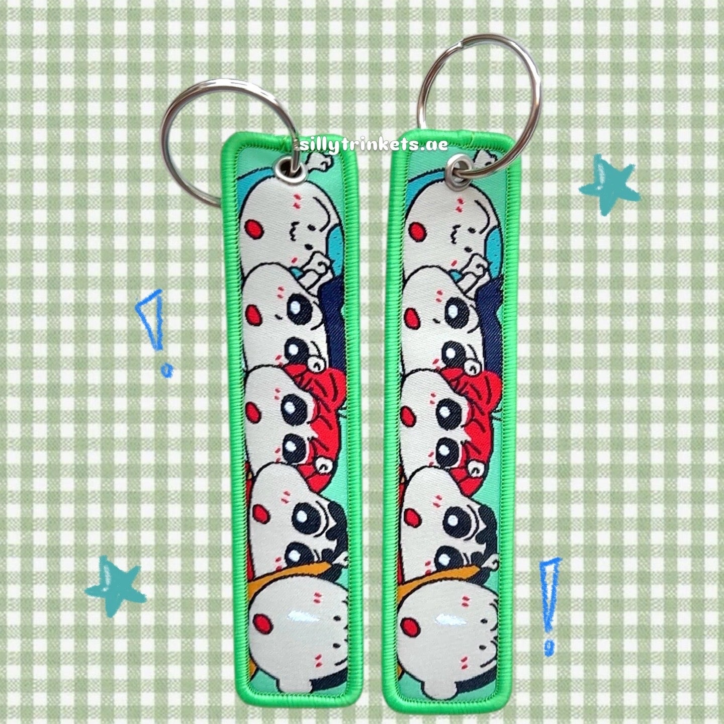 shin chan bag chain!