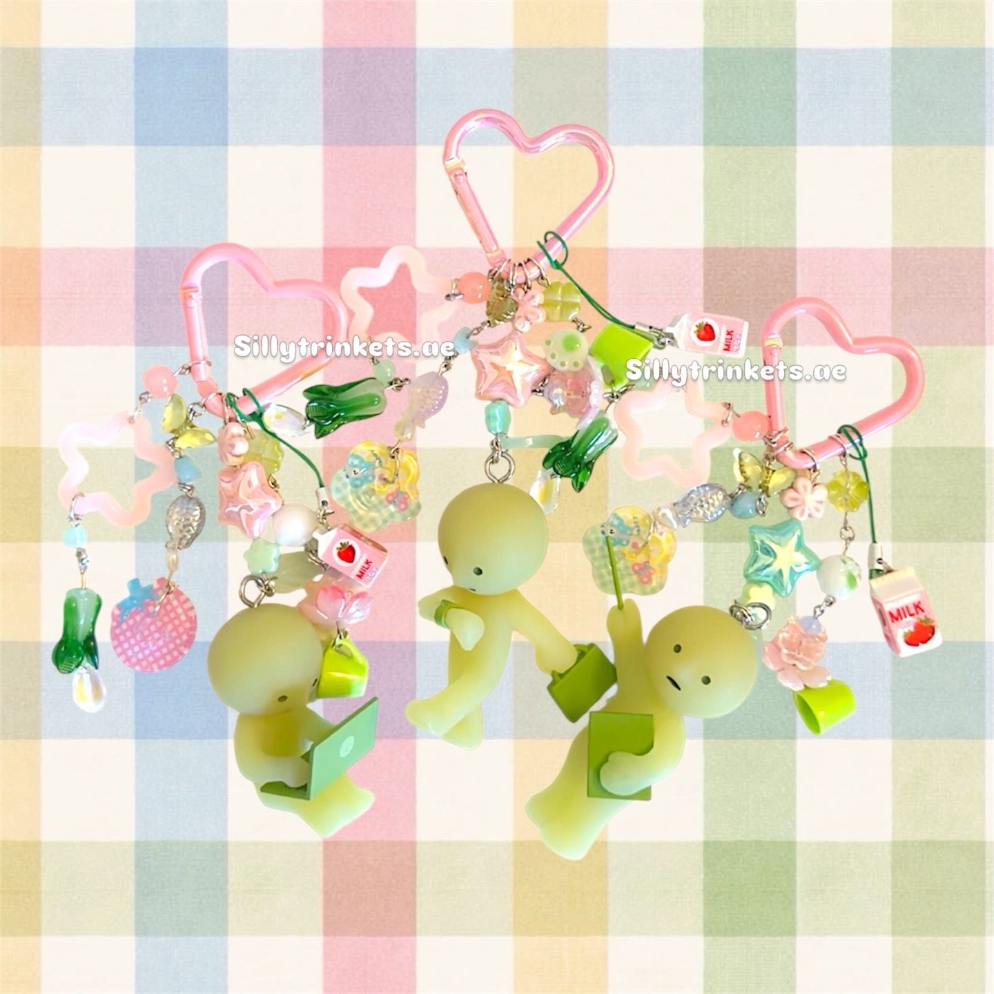 SMISKI AT WORK KEYCHAIN⏰💼