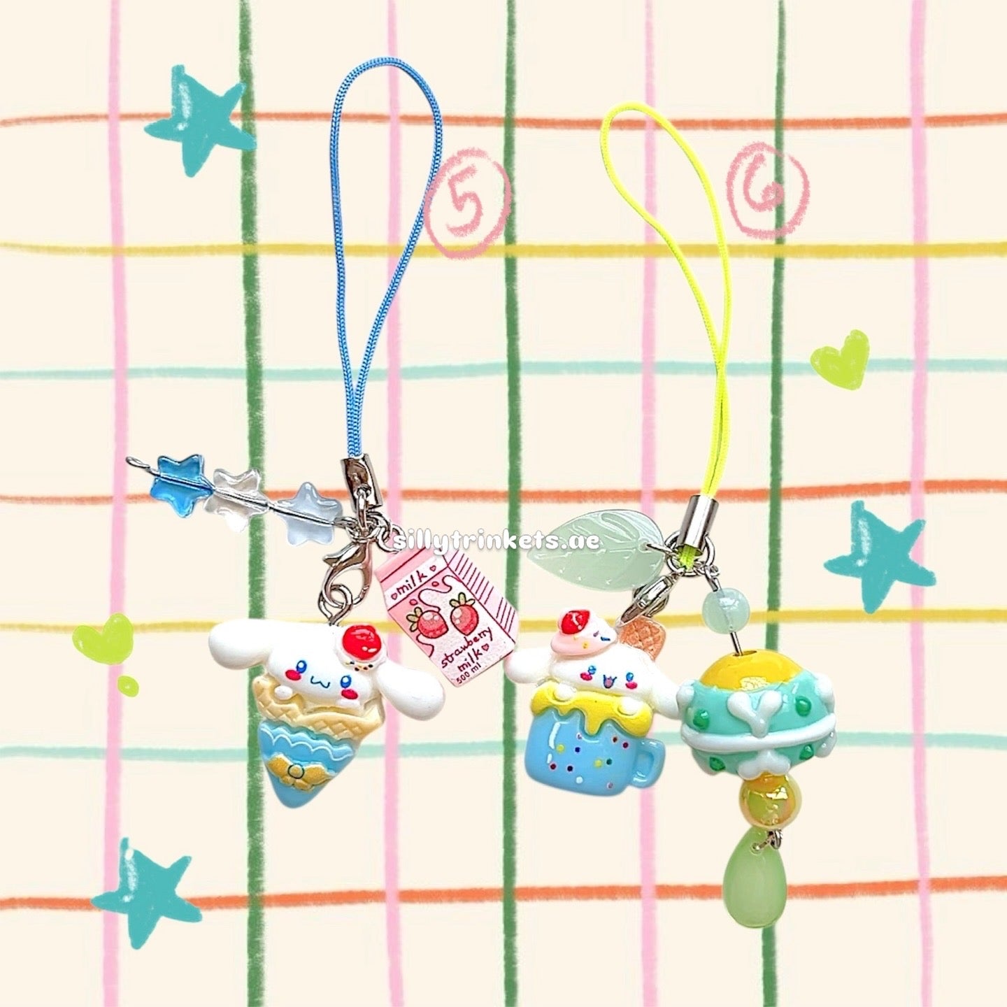Sanrio phone chain drop!! ♥(๑> ₃ <)♥
