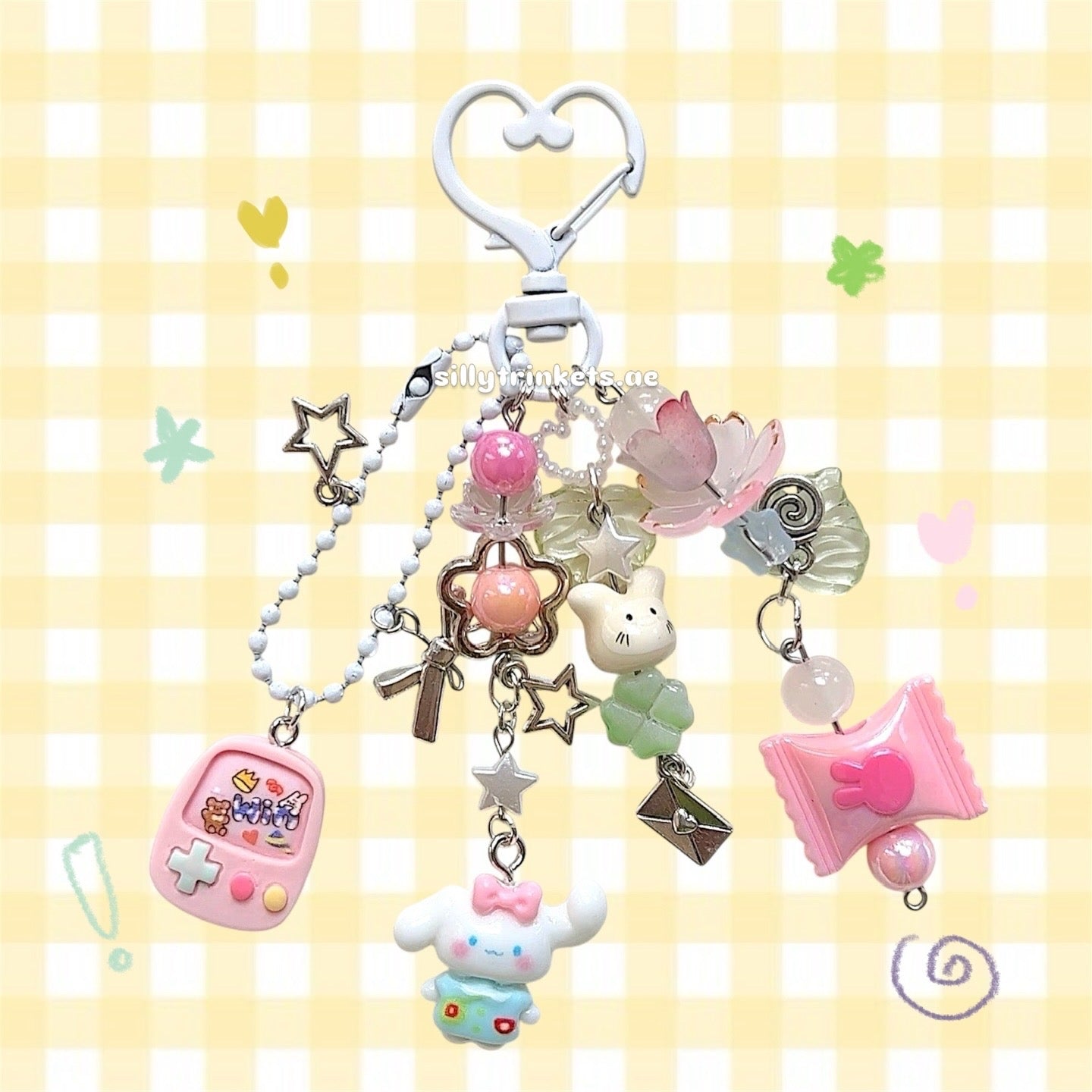 Sanrio keychains ٩(^ᗜ^ )و ´-
