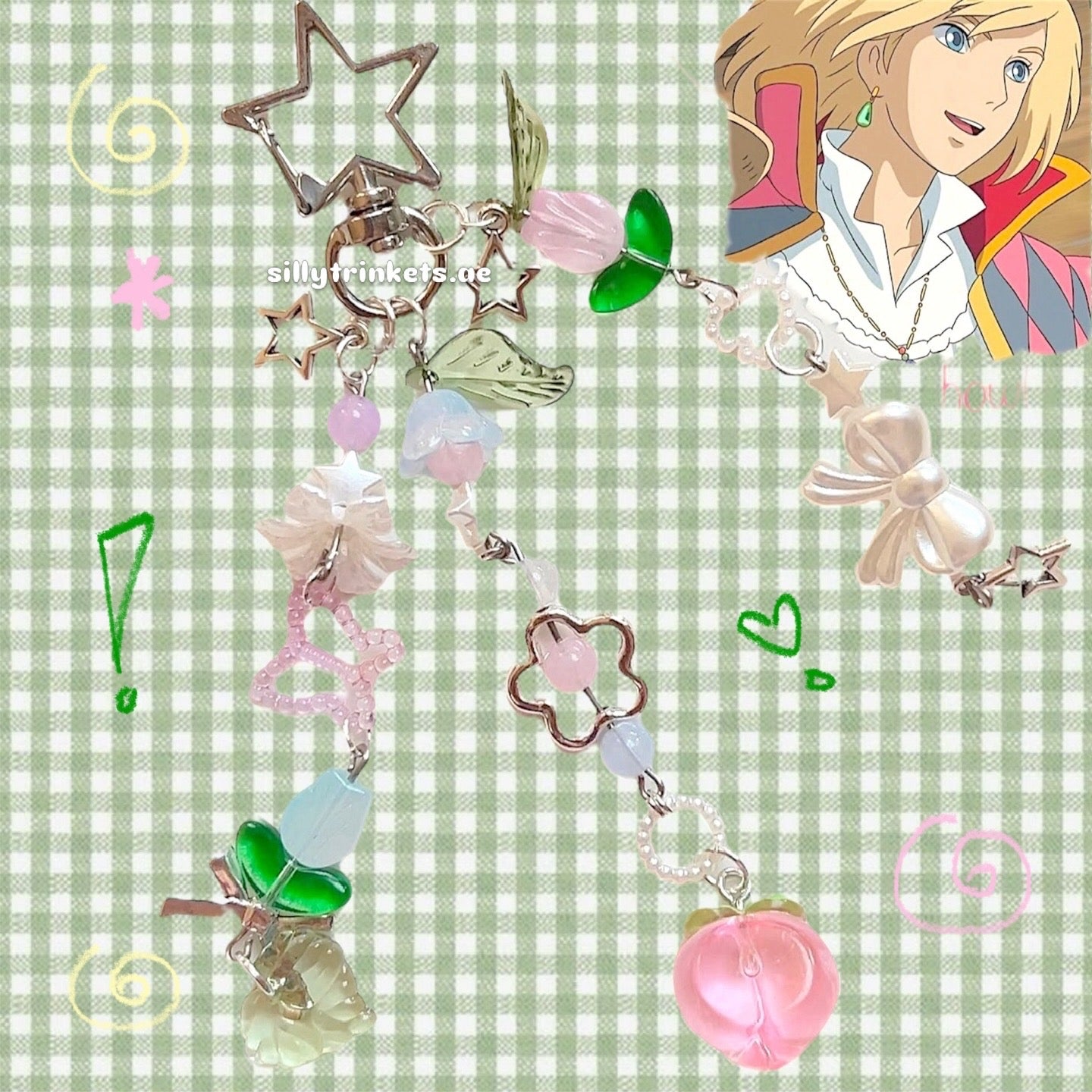 Ghibli themed keychains ᯓ★