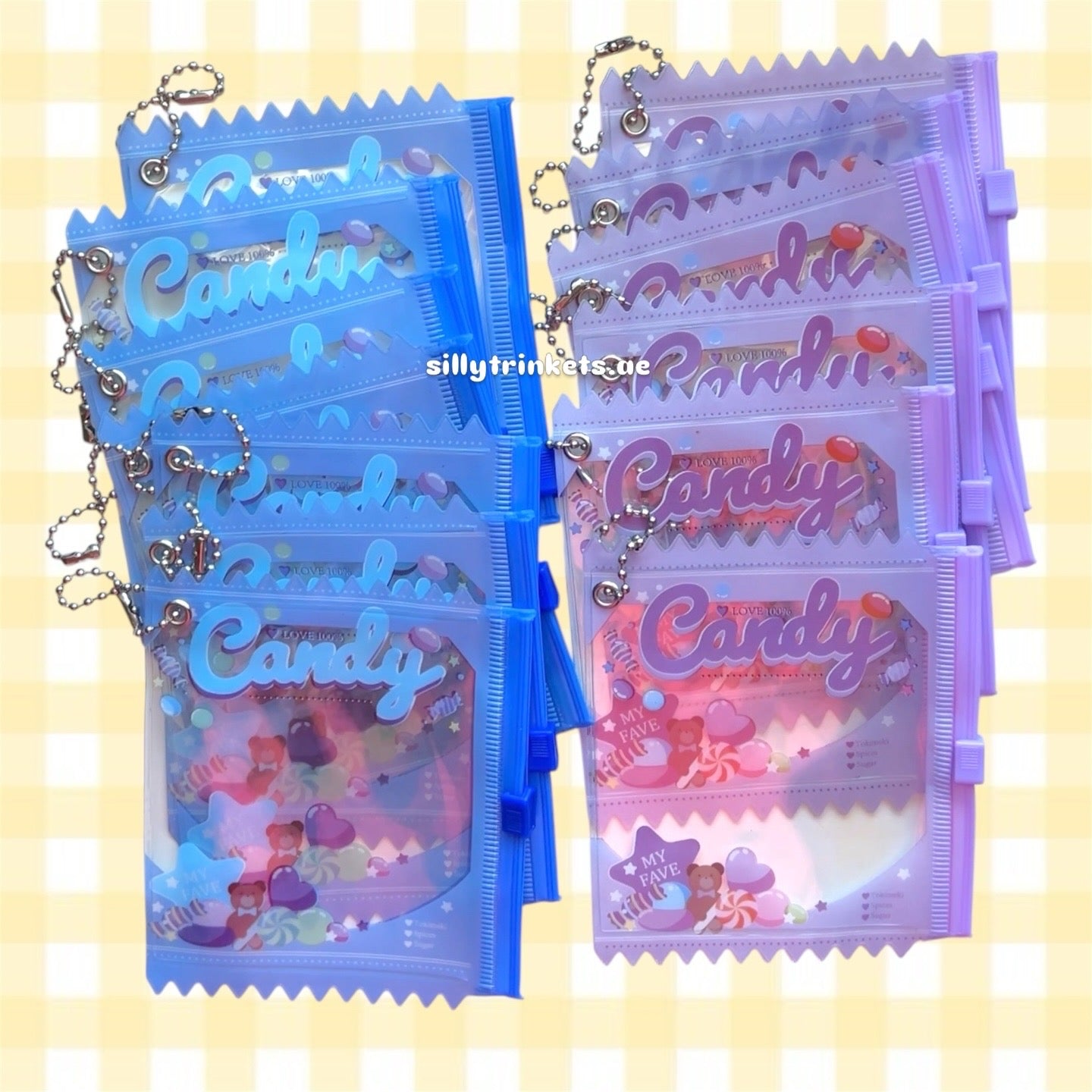 candy keychain bags 🌀🤍