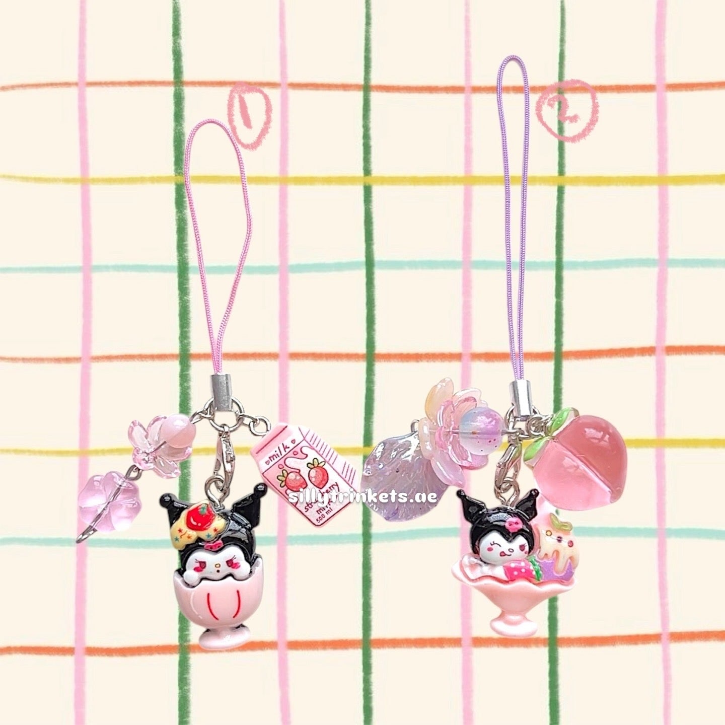 Sanrio phone chain drop!! ♥(๑> ₃ <)♥