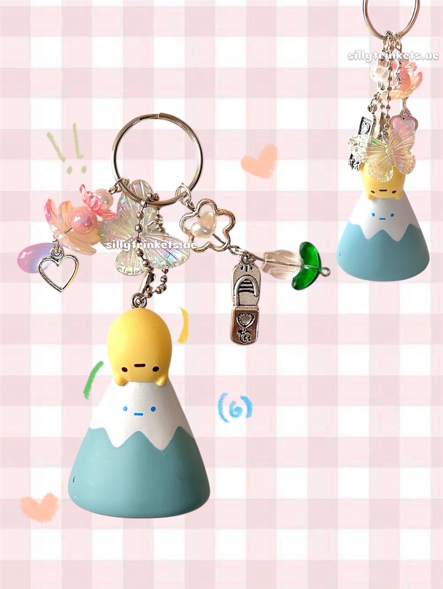 Sumikko gurashi character keychain 𝜗ৎ ｡•ᆺ•｡