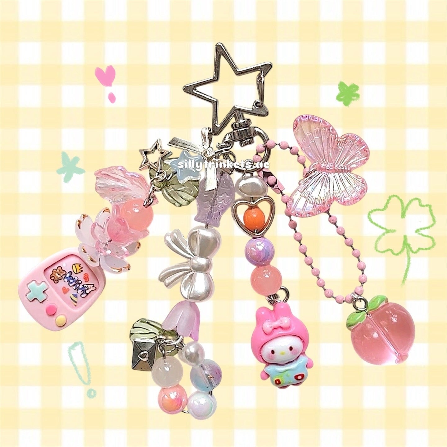 Sanrio keychains ٩(^ᗜ^ )و ´-