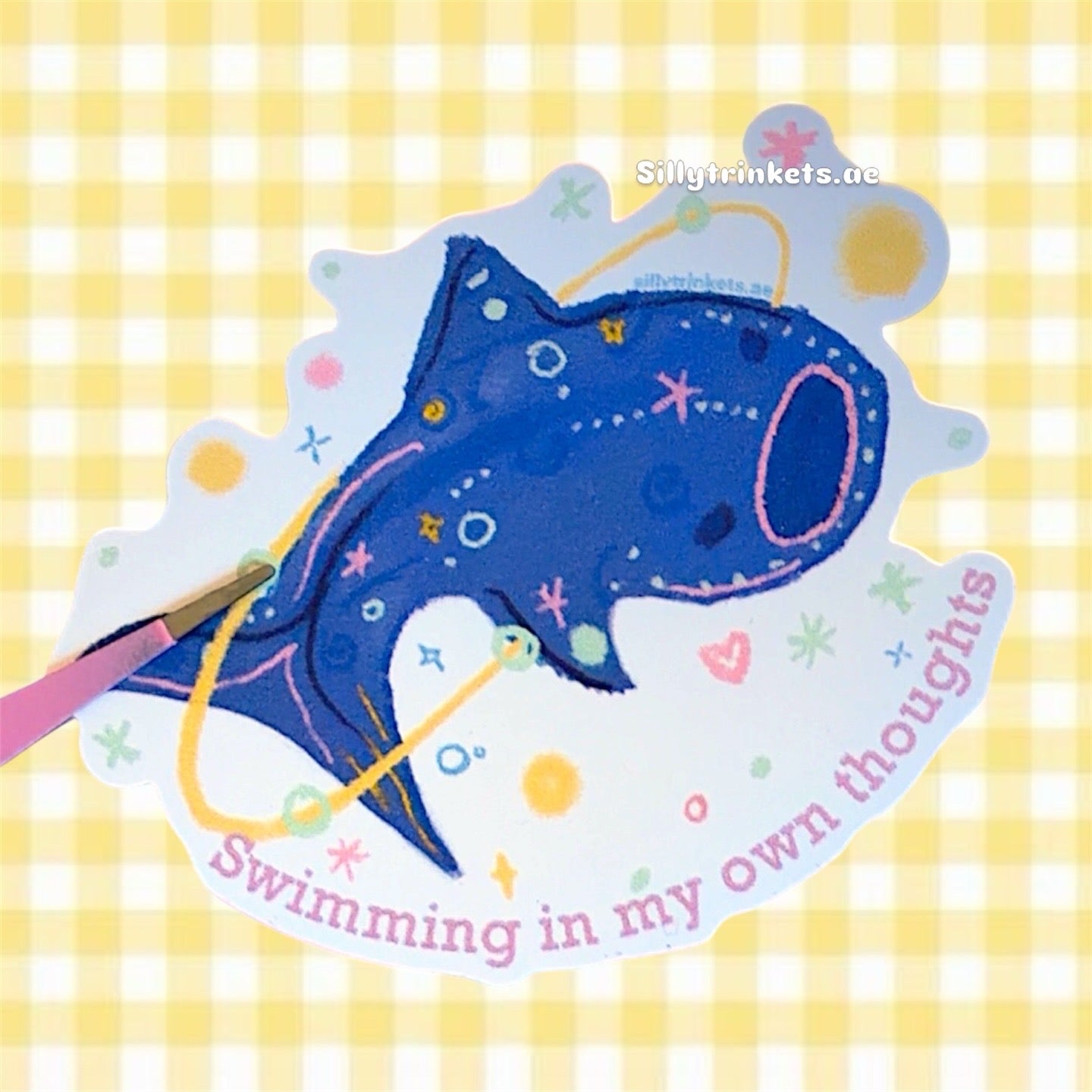 blue whale sticker 🐋