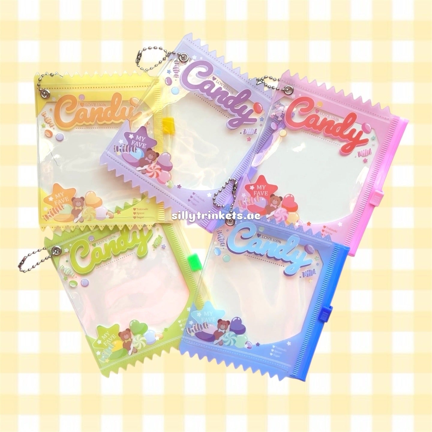 candy keychain bags 🌀🤍