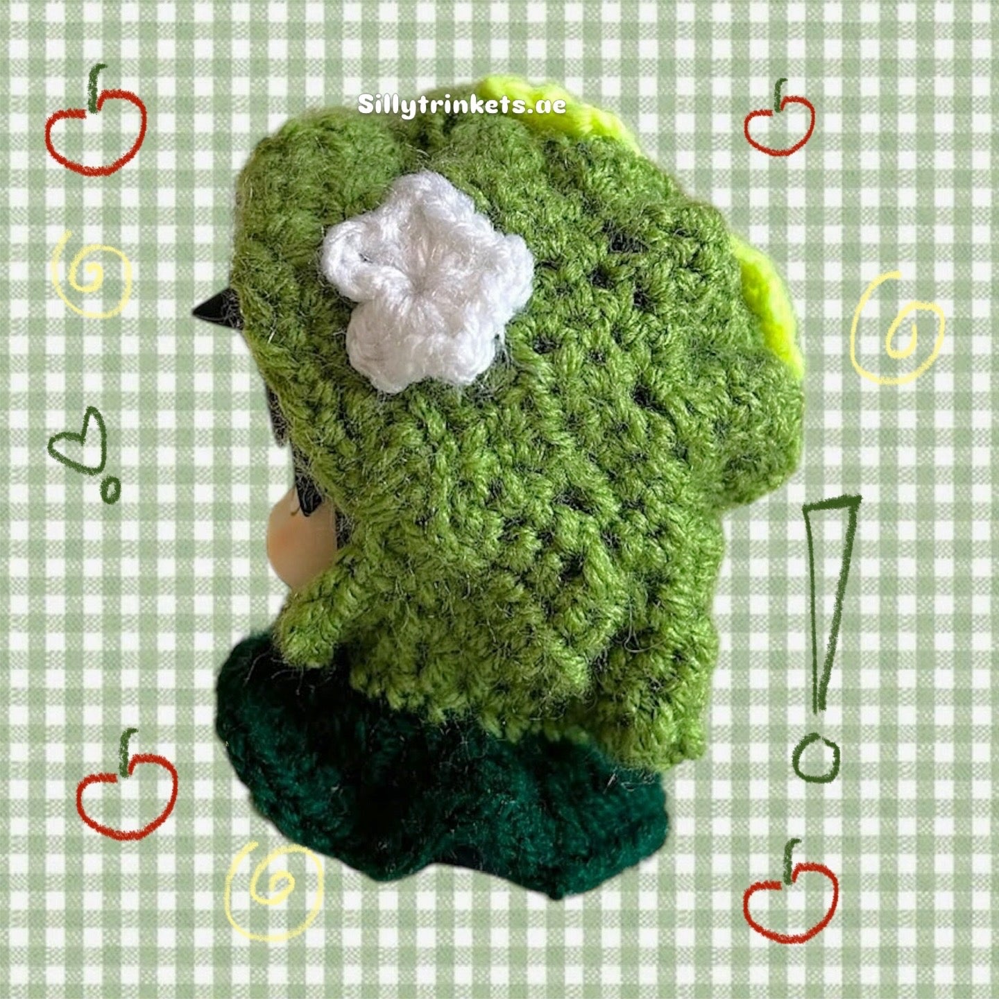 Preorder megumi’s crocheted look up figure little outfit .𖥔 ݁ ˖