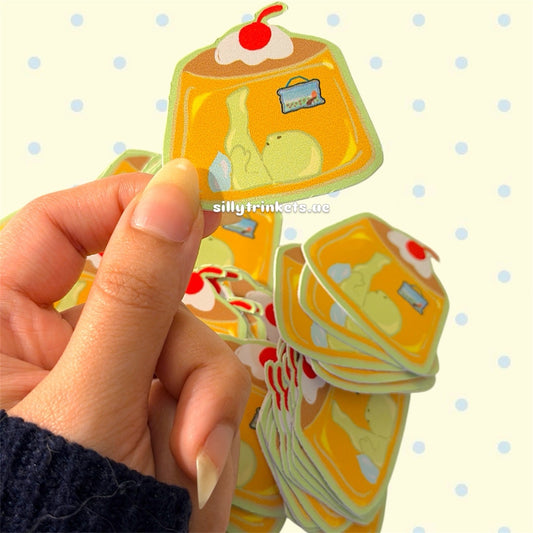 Smiski pudding sticker 🍮
