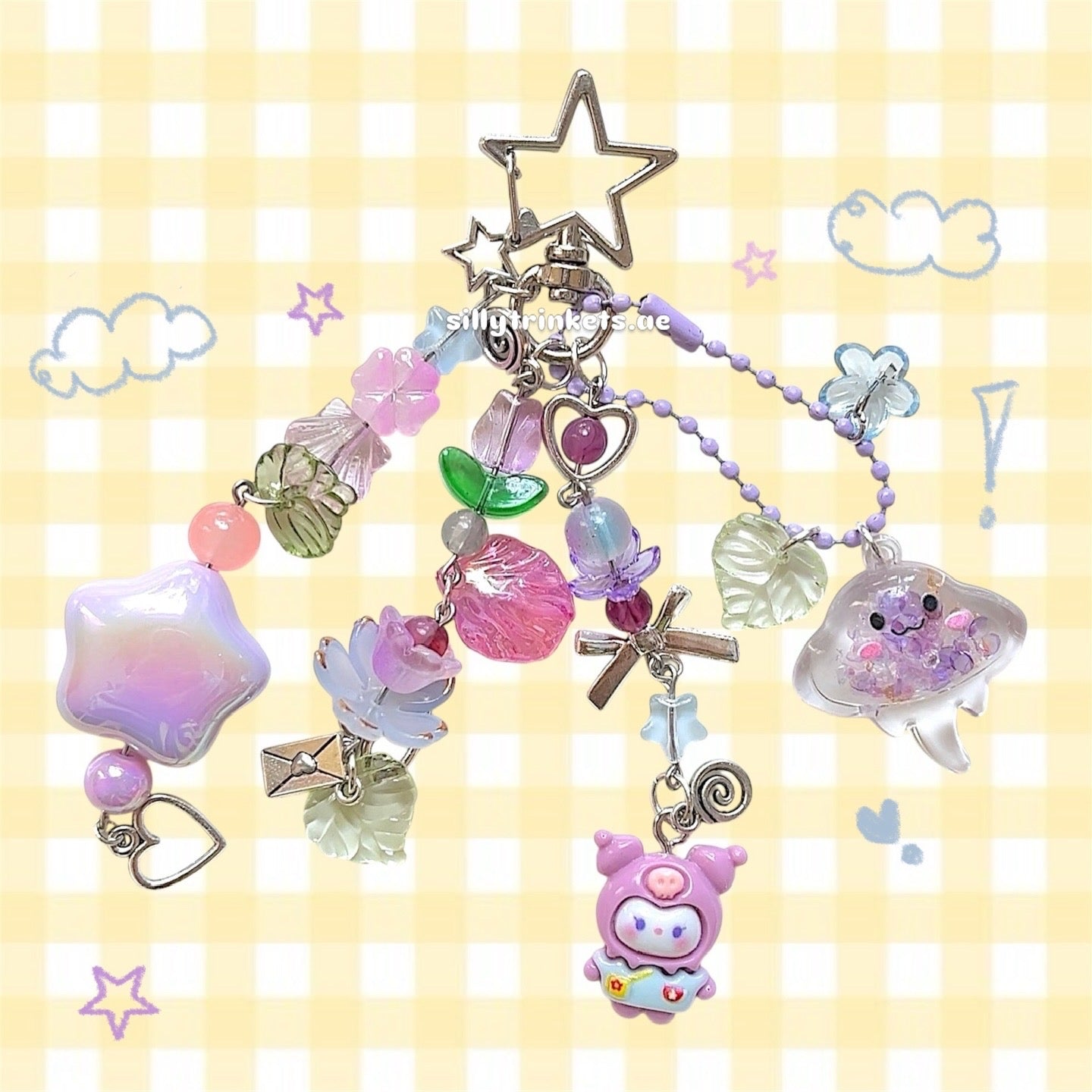 Sanrio keychains ٩(^ᗜ^ )و ´-