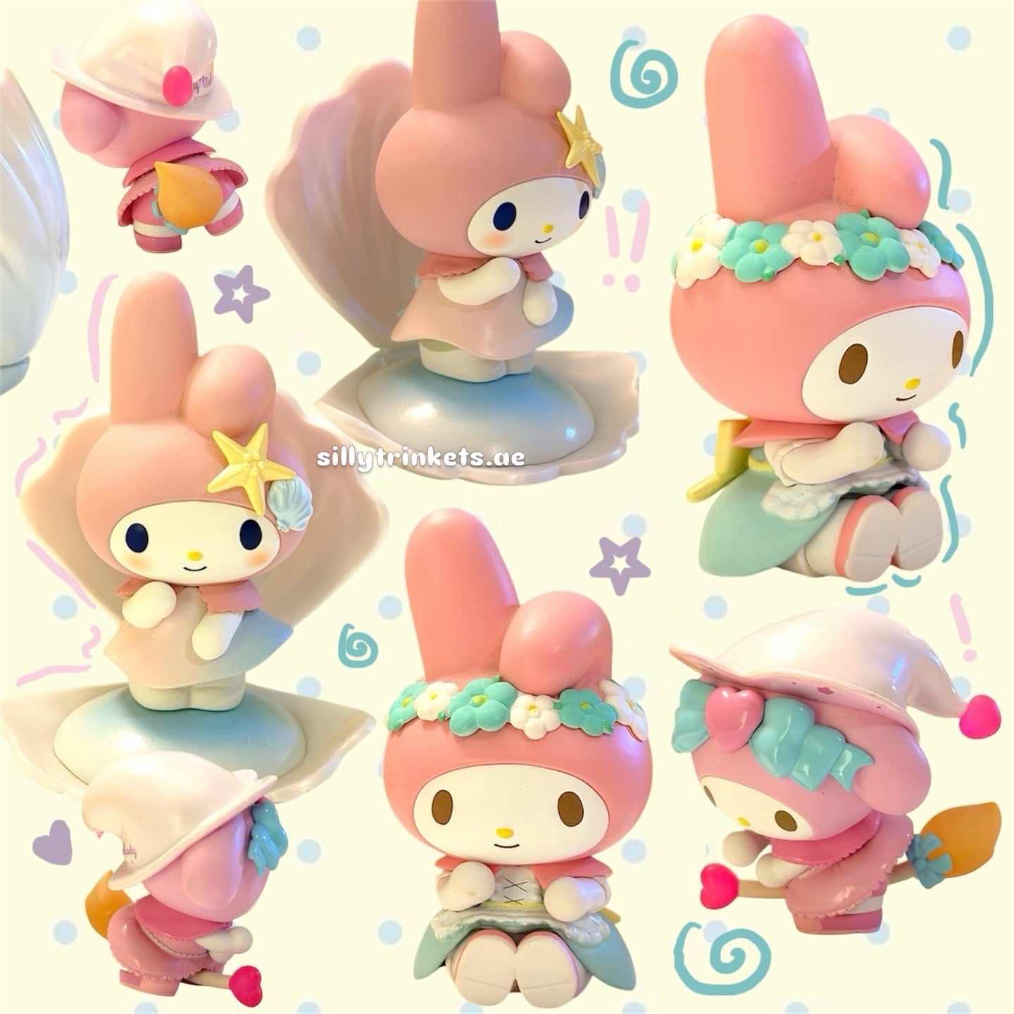 My melody figures 🍡💗🫶🏻
