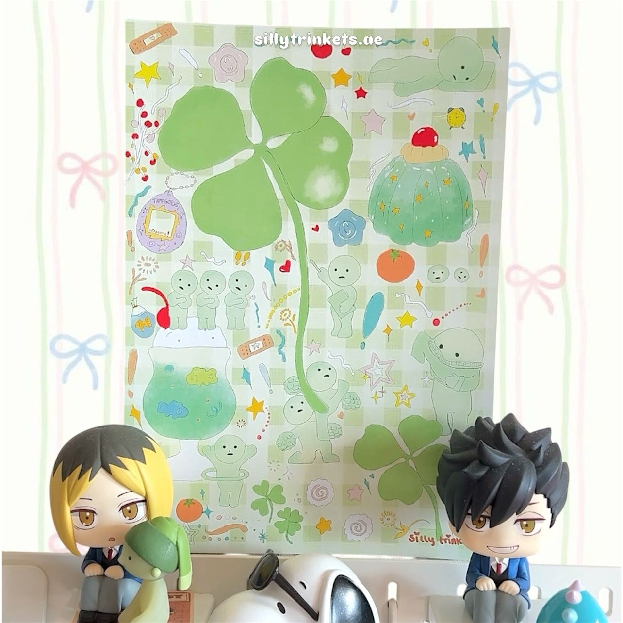 smiski handrawn poster ⋆౨ৎ˚⟡˖ ࣪