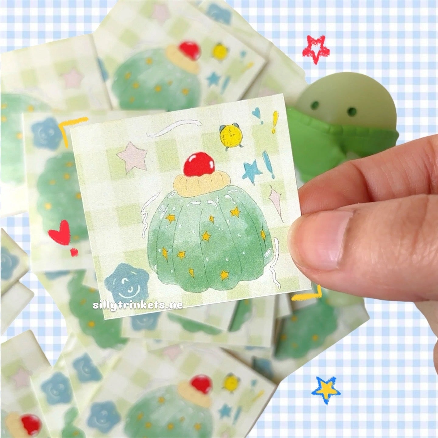 jelly sticker ｡𖦹°‧