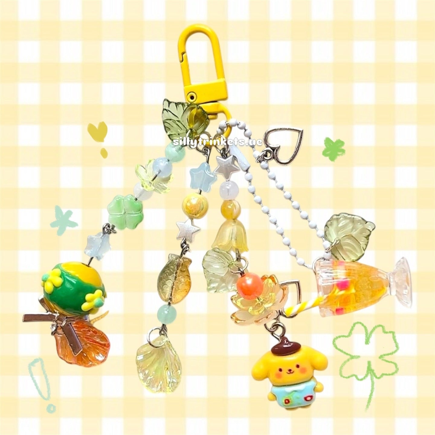 Sanrio keychains ٩(^ᗜ^ )و ´-