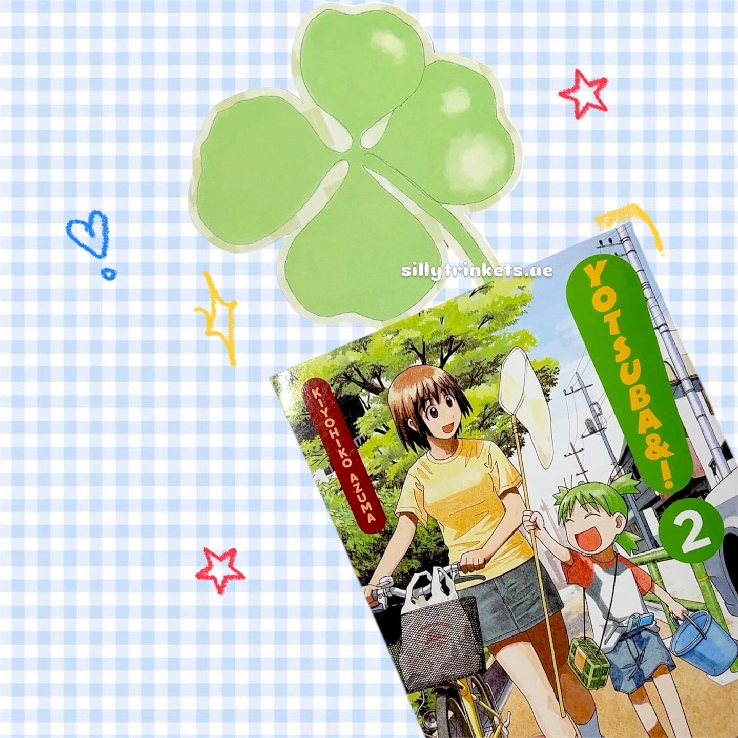 smiski lucky leaf bookmark 📓✧˖°.