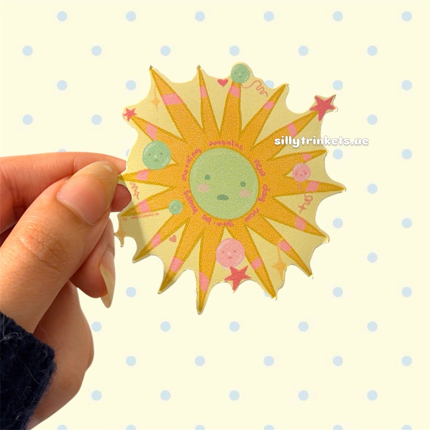 ₊˚⊹☆ Smiski Star Sticker  🌟