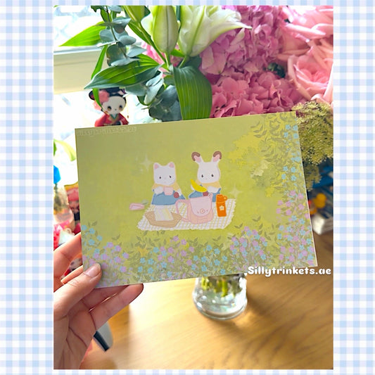 Sylvanian postcard ⭐️