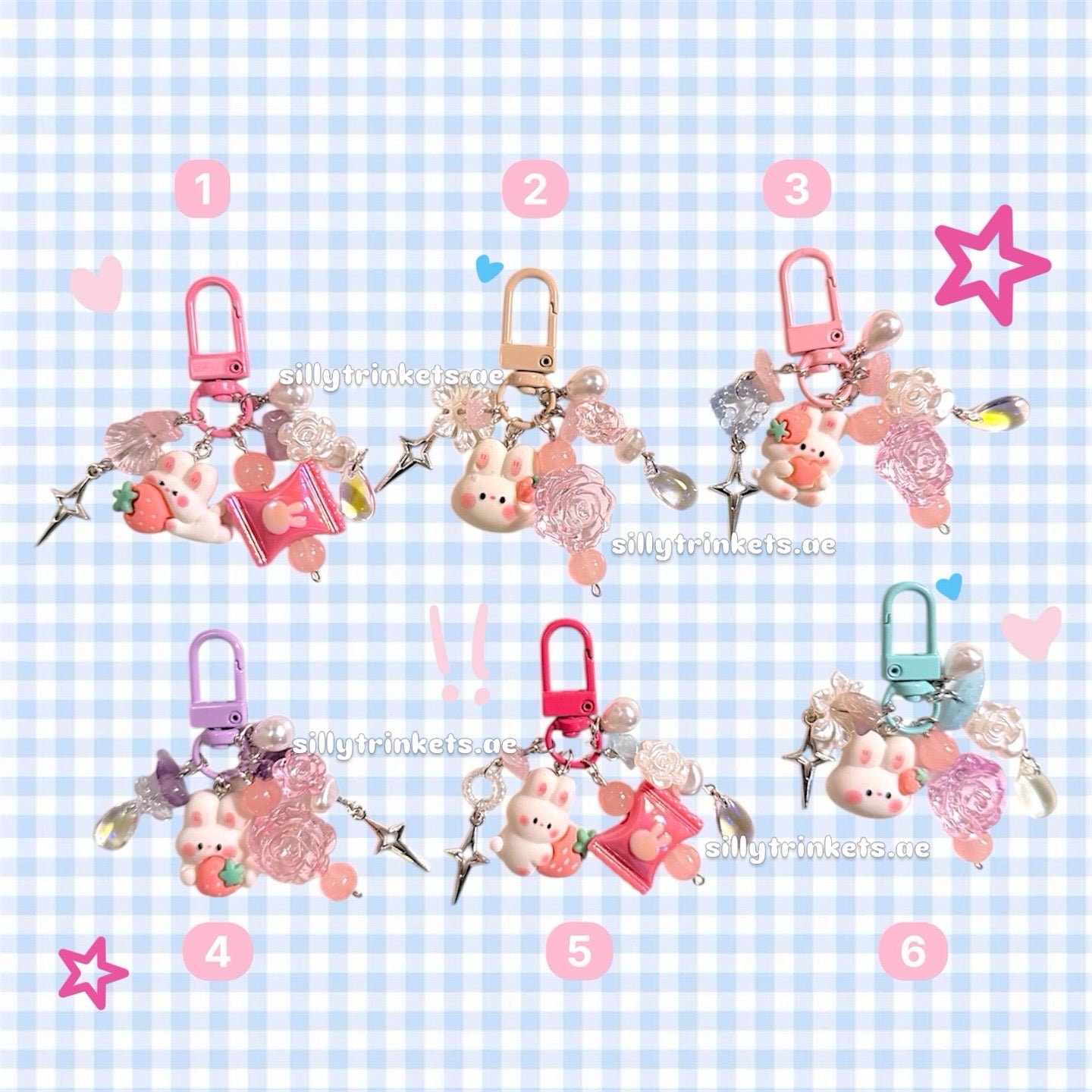 mini rabbit ice cream charm 🍦🐇