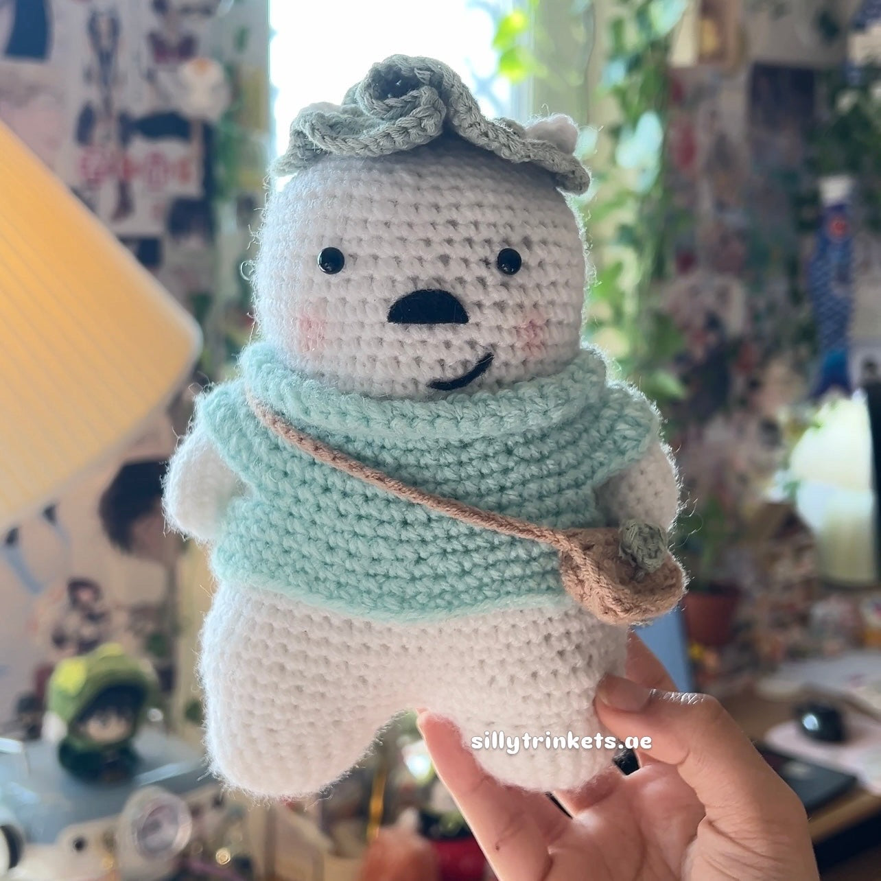 PreOrder Ice Bear Crocheted Plushie