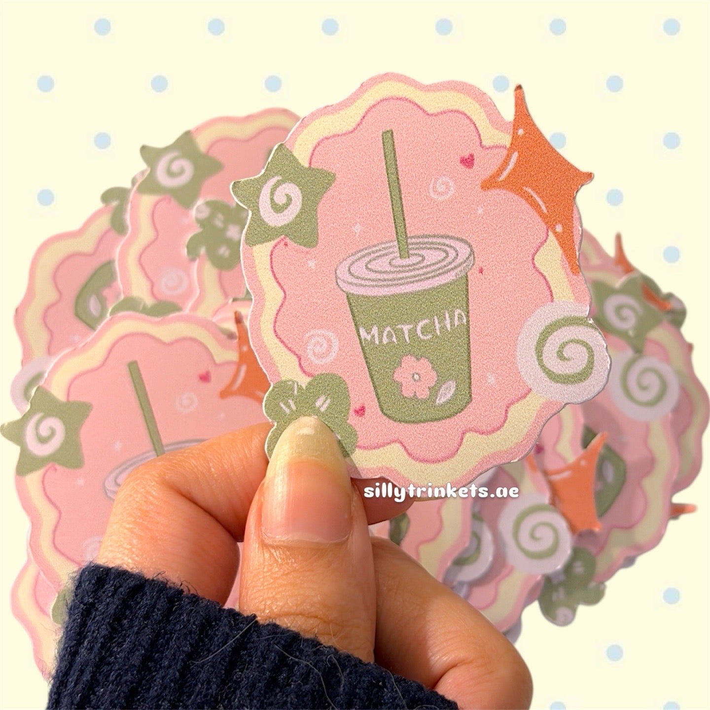matcha sticker 🍵